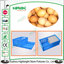 Egg Moving Use Plastic Box PP Plastic Egg Transportation Crate